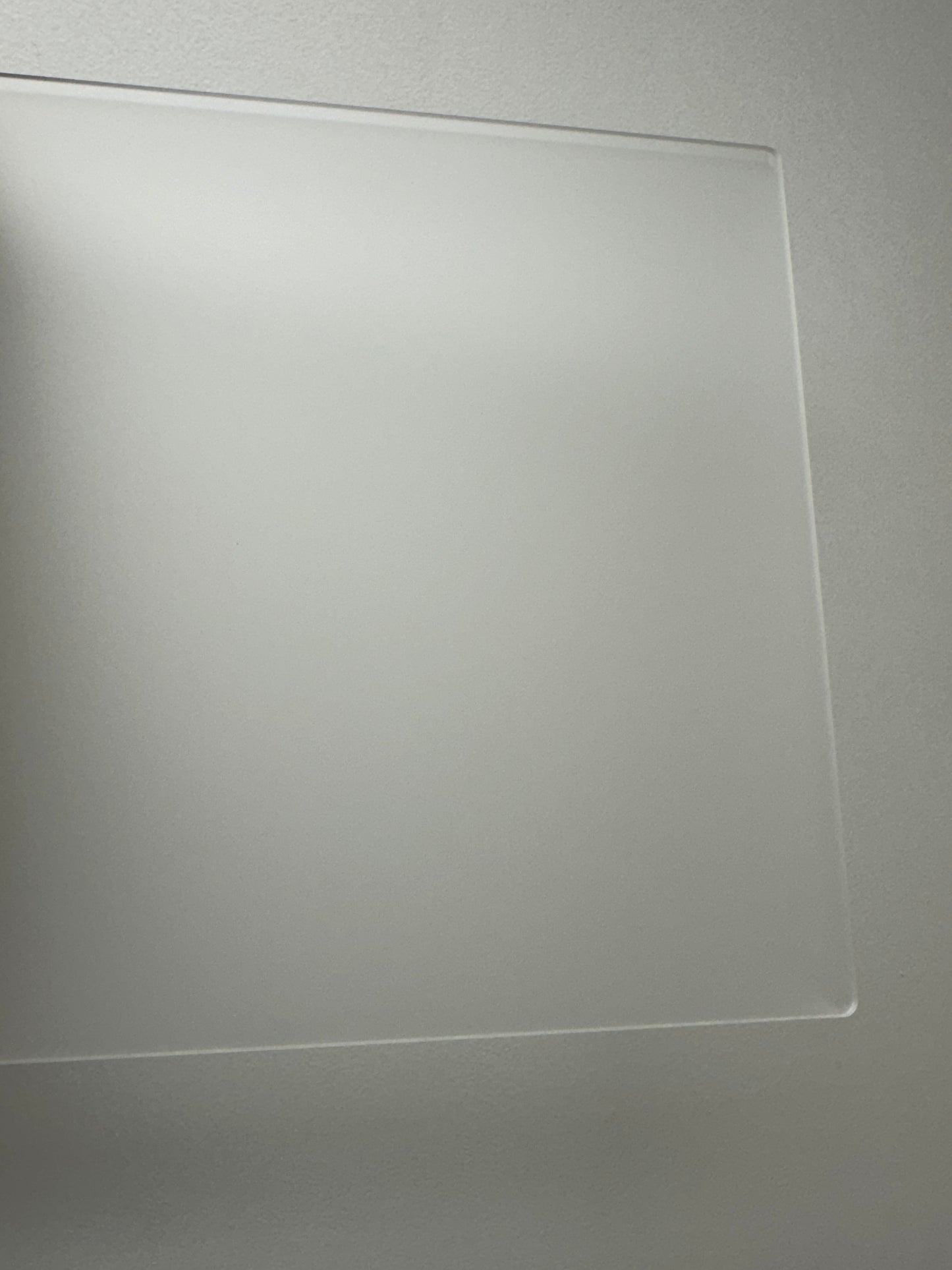 Standard Frosted Matte Clear Cast Acrylic