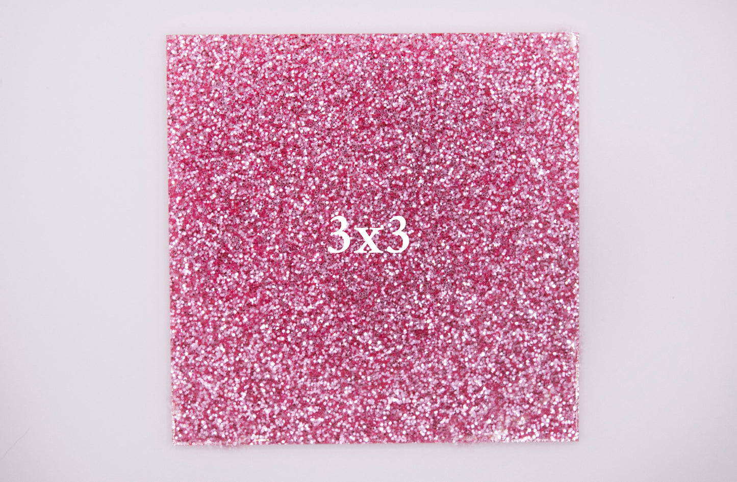 Glitter Light Pink Cast Acrylic