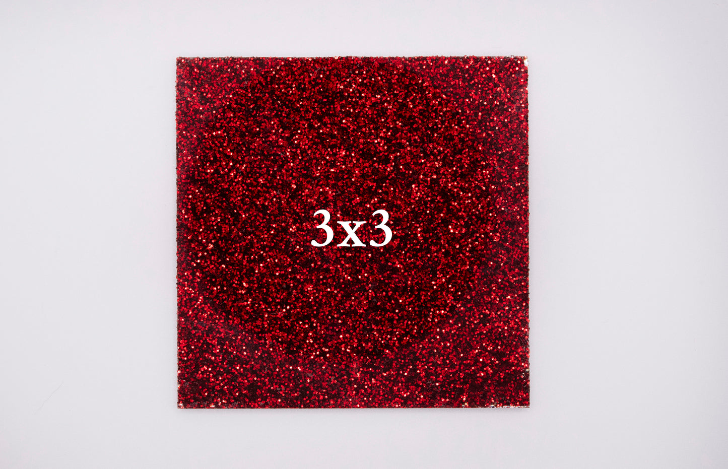 Glitter Red Cast Acrylic