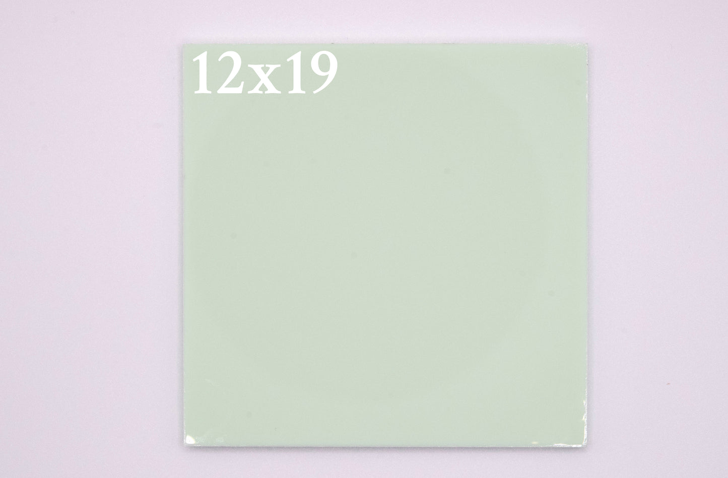 Pastel Mint Cast Acrylic