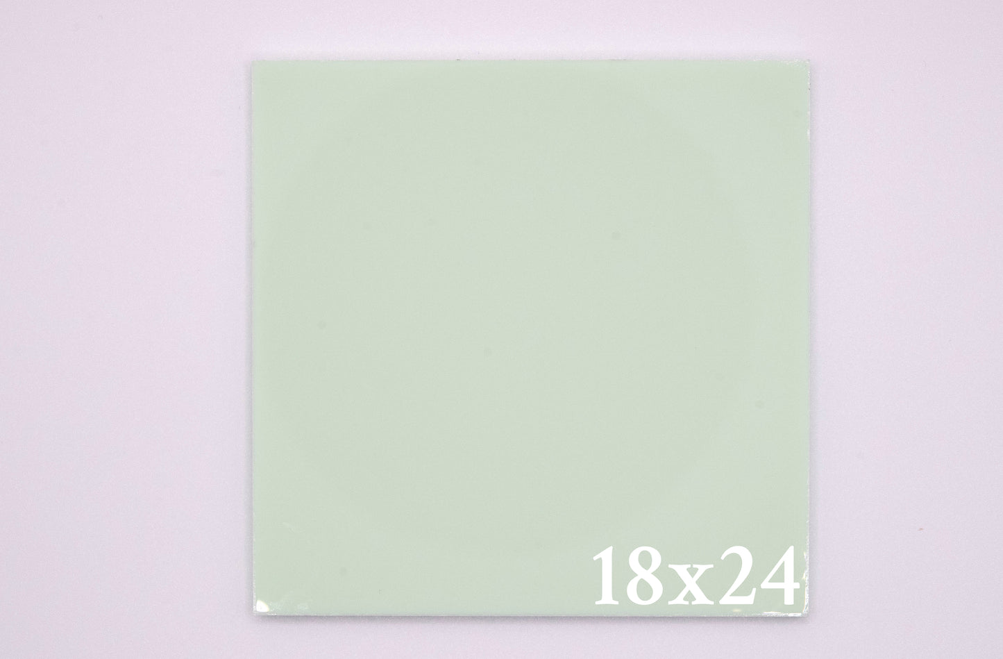 Pastel Mint Cast Acrylic