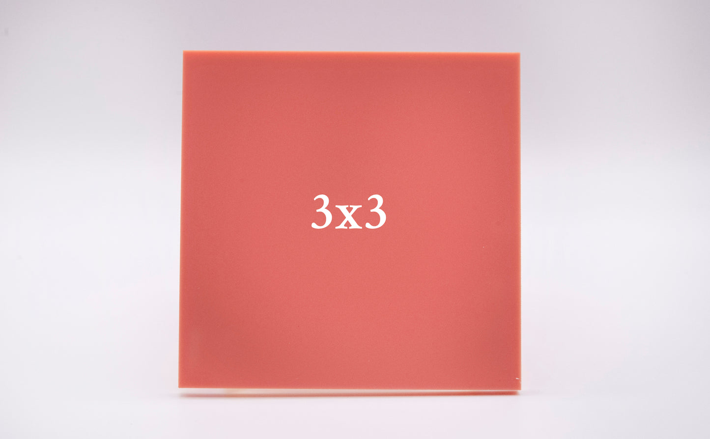 Pastel Papaya Cast Acrylic