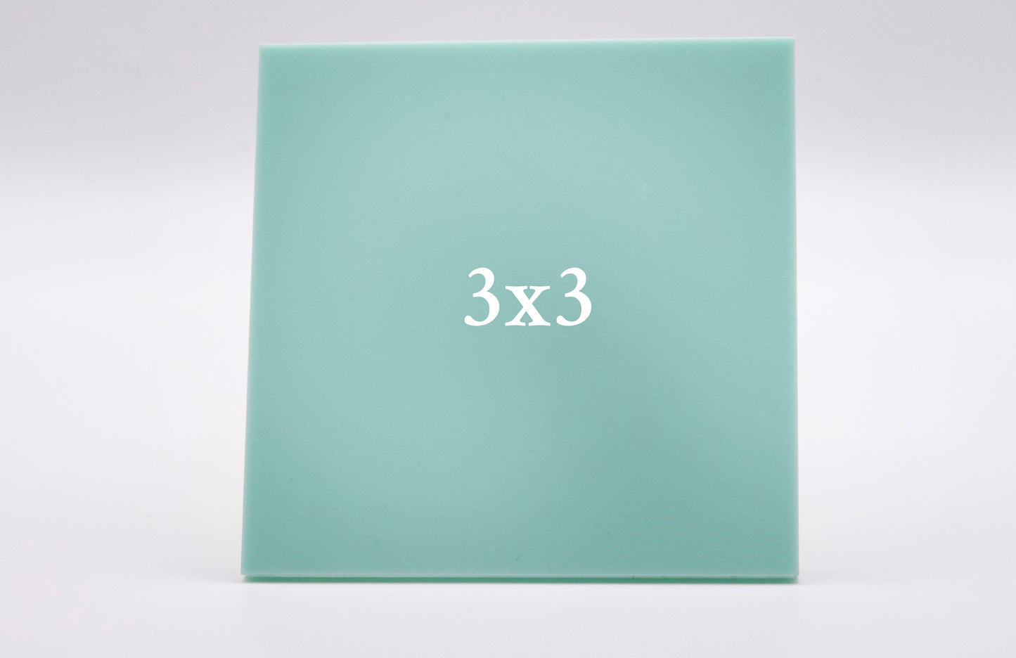 Pastel Seafoam Cast Acrylic