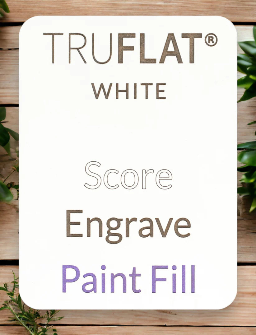 TruFlat White 1.0 Laser Plywood (while supplies last)