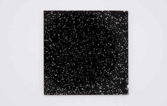 Glitter Black Cast Acrylic