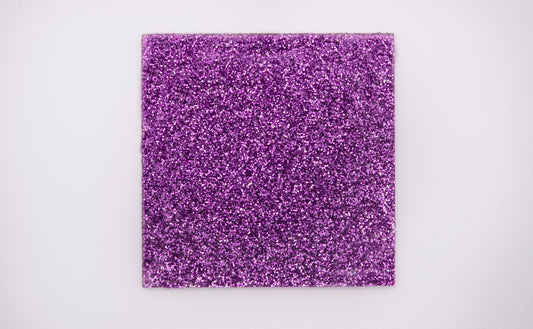 Glitter Purple Cast Acrylic