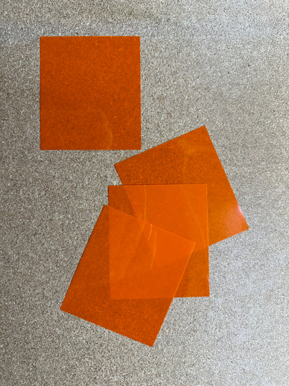 Blazer Orange 4"x3.5" sheets