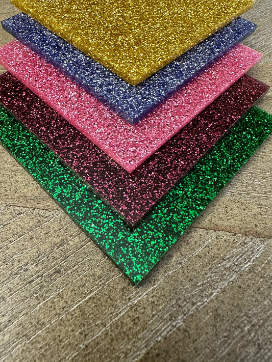 Glitter Bundle (Opaque) - 12 color sampler