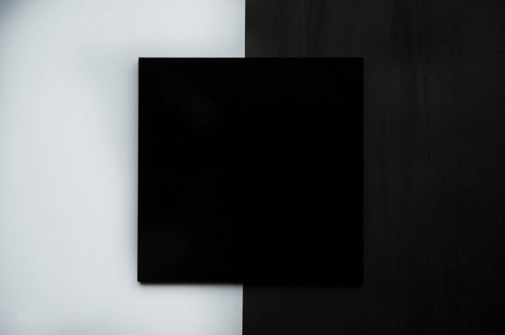 Standard Matte Black Cast Acrylic – RZ Acrylics
