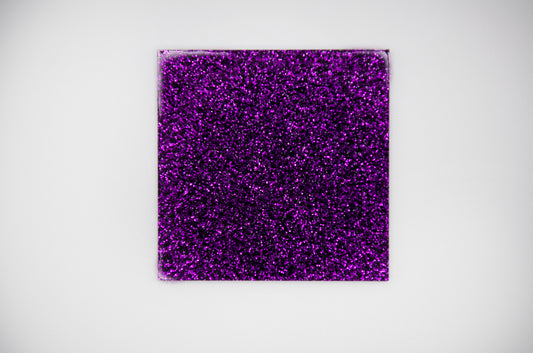 Glitter deep purple on black background