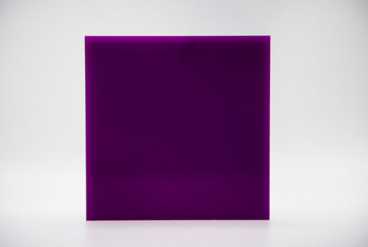 Standard deep purple on white background, glossy
