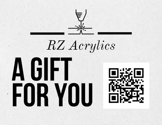 RZ Acrylics gift card